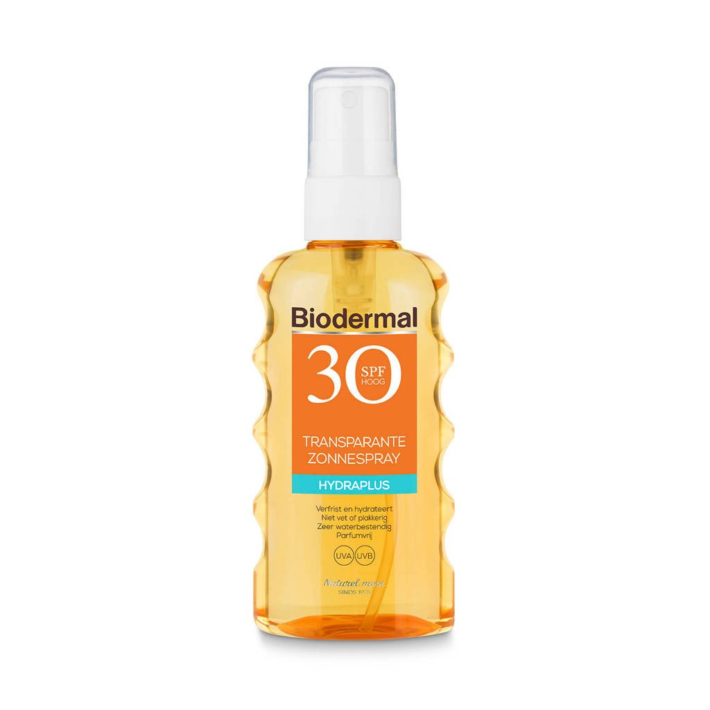 Biodermal Zonnebrand Transparante Spray SPF30