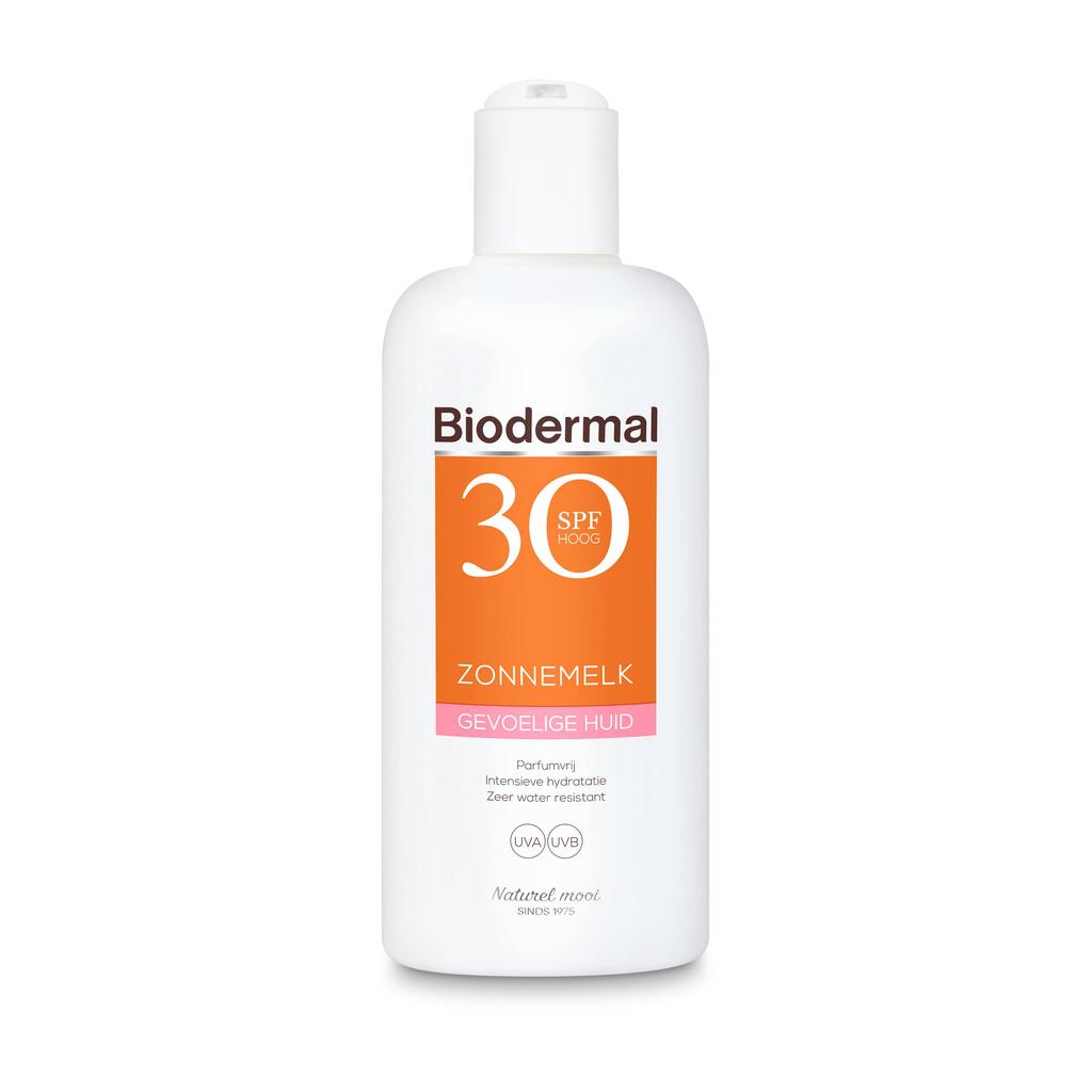 Biodermal Gevoelige Huid zonnemelk SPF30 - 200 ml