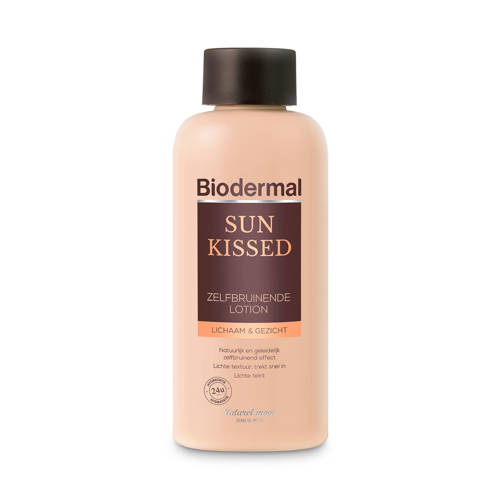 Wehkamp Biodermal Sun Kissed zelfbruinende lotion - zelfbruiner aanbieding