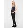 MAMALICIOUS high waist broek MLLIF zwart