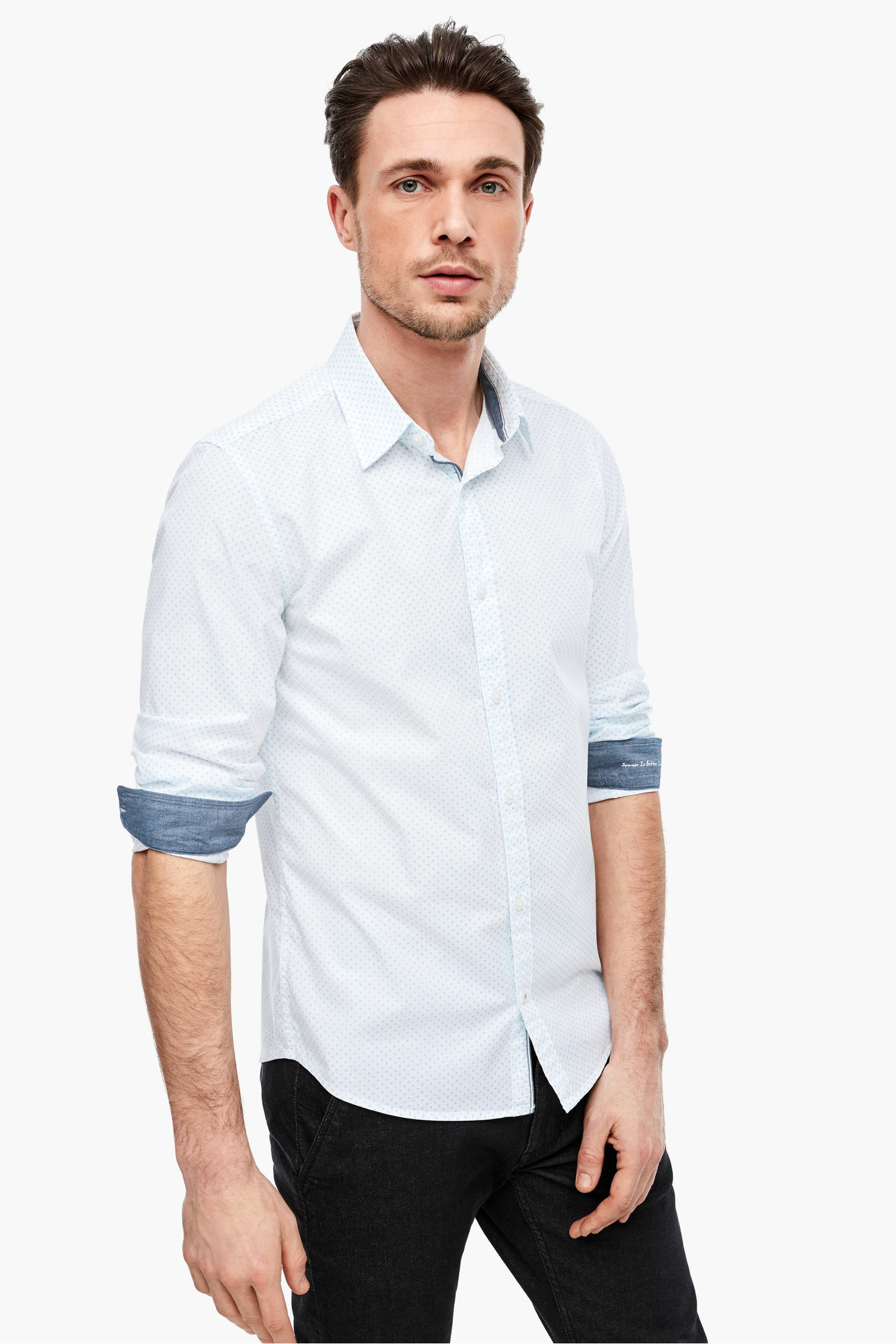 s.Oliver slim fit overhemd wit | wehkamp s.Oliver slim fit overhemd wit | wehkamp