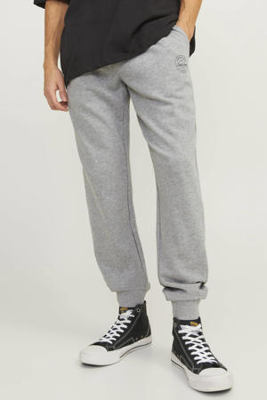 regular fit broek JJIGORDON JJSHARK light grey melange