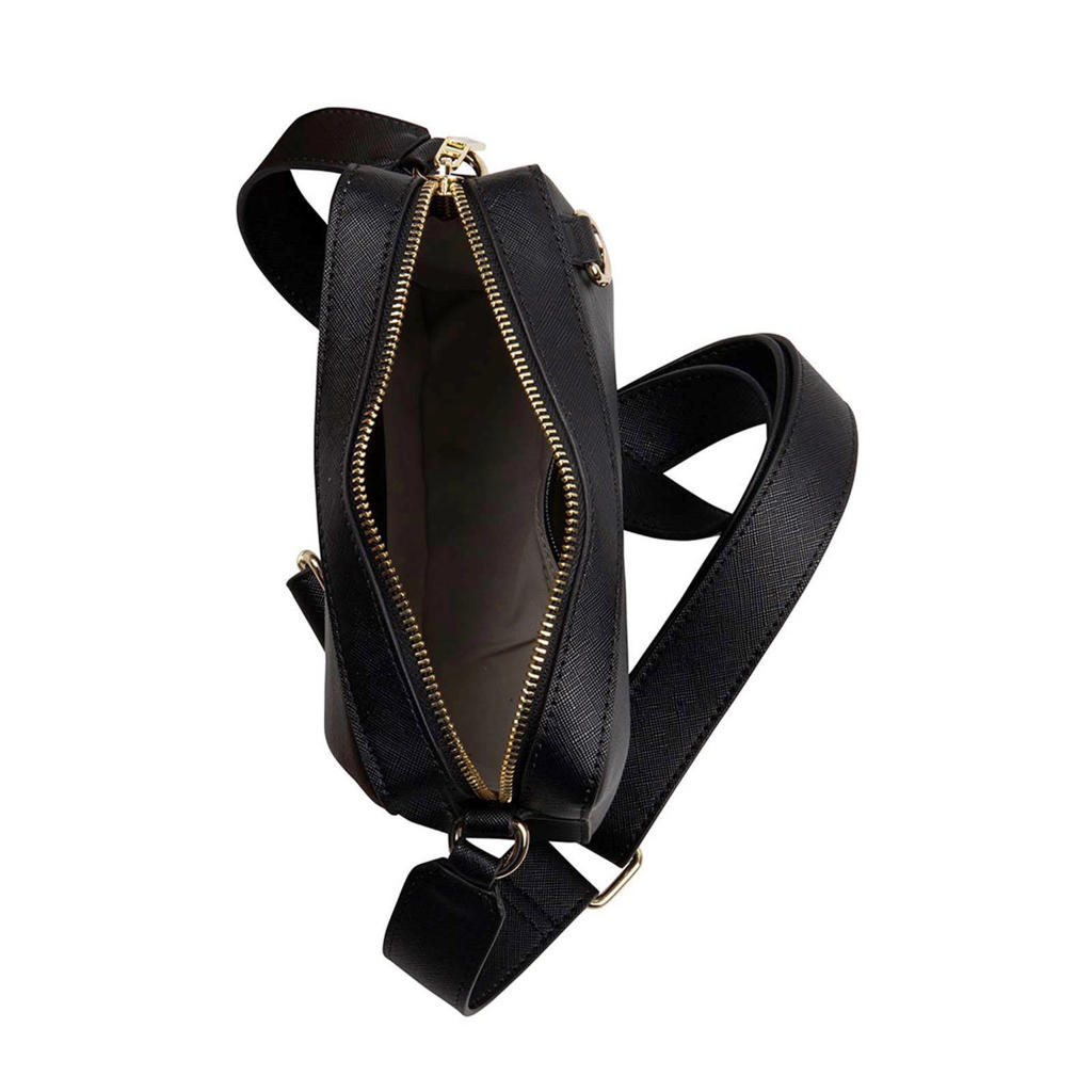 The Little Green Bag crossbody tas Clover zwart wehkamp