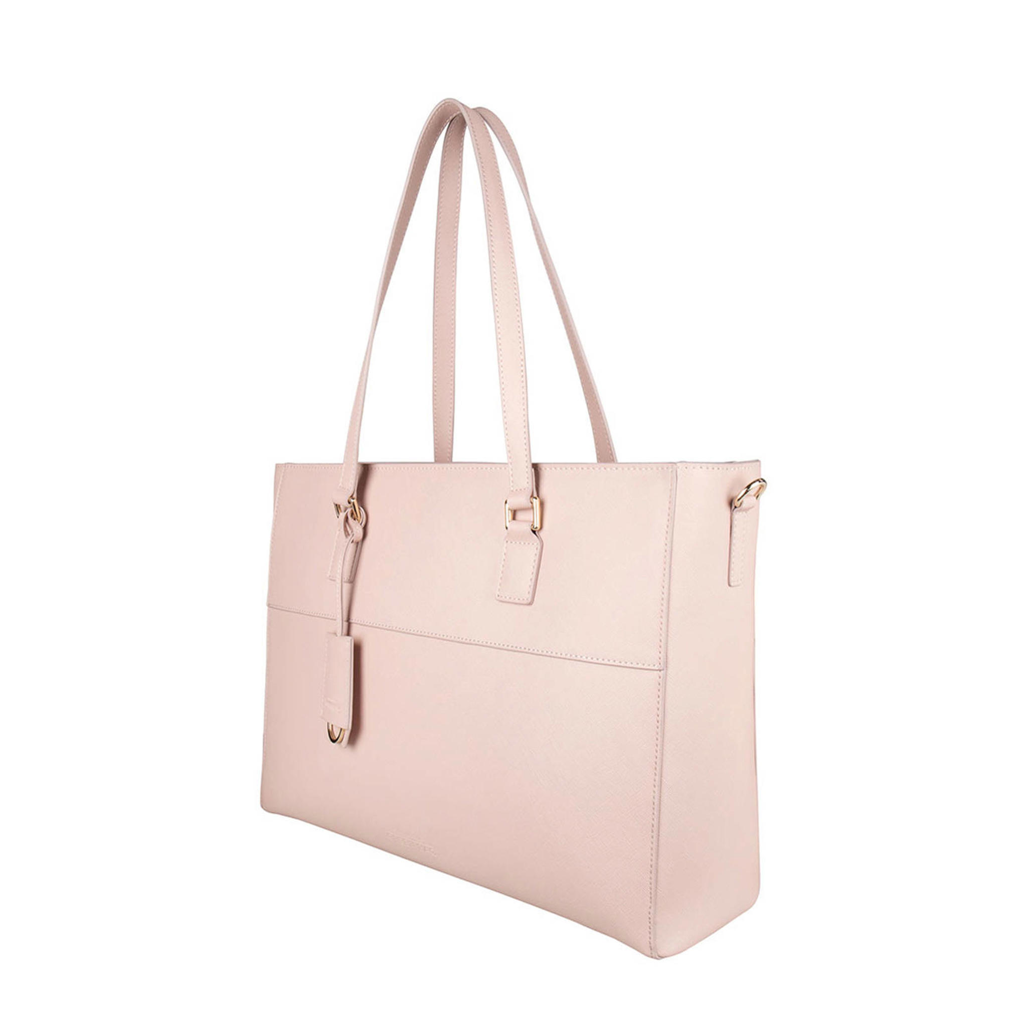 The Little Green Bag 15 inch laptoptas Adair roze wehkamp