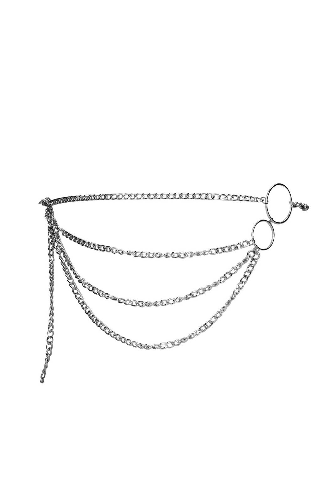 Sacha kettingriem zilver, Zilver