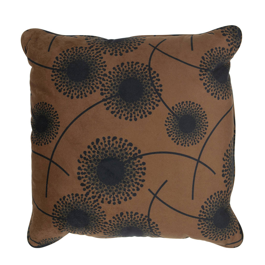WOOOD Exclusive sierkussen Rocco (50x50 cm), Honing geel