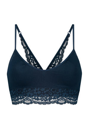 bralette Marina met kant zwart