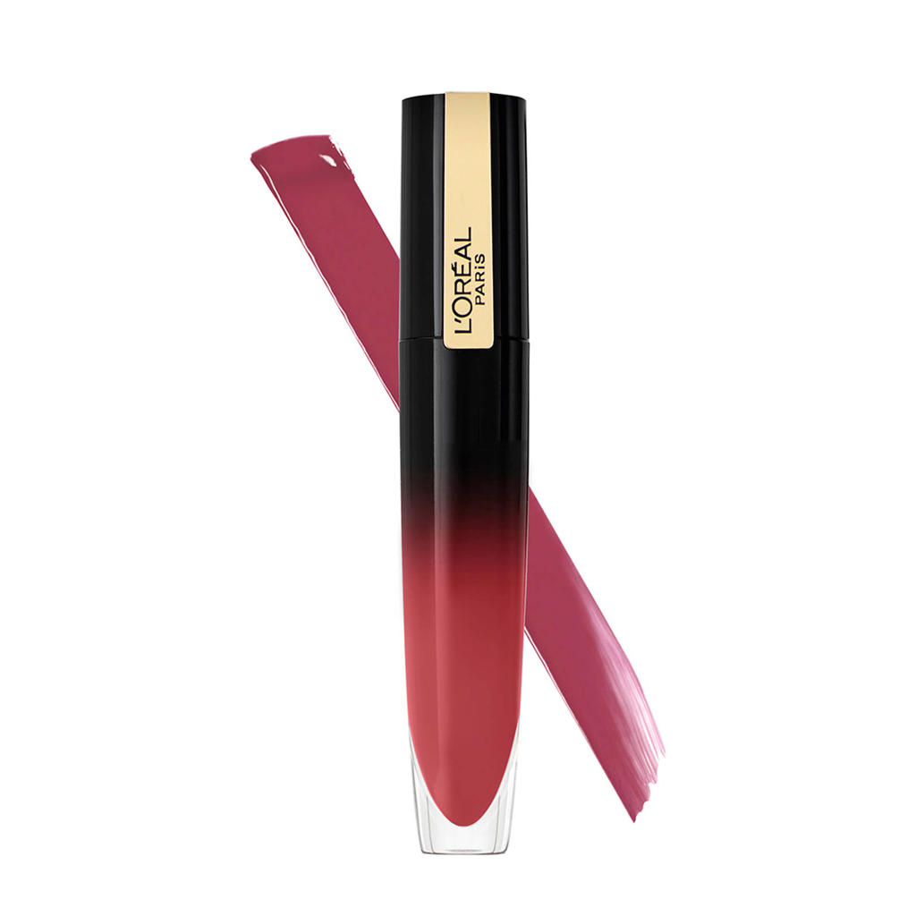 L'Oréal Paris Brilliant Signature liquid lipstick - 302 Be Outstanding ...