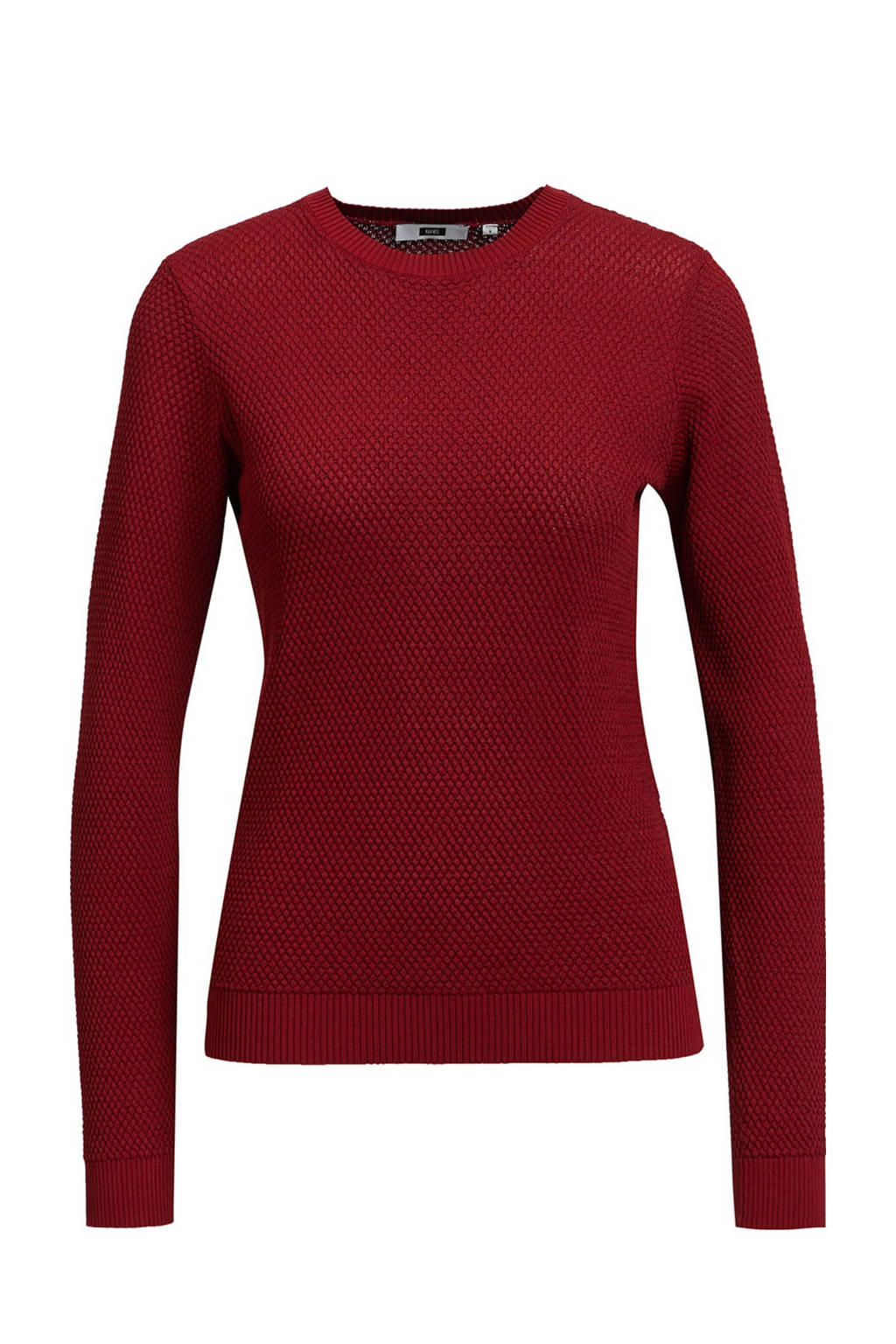 WE Fashion trui donkerrood, Donkerrood