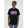 Levi's Kids T-shirt met logo zwart/rood/blauw