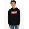 Levi's Kids hoodie met logo zwart
