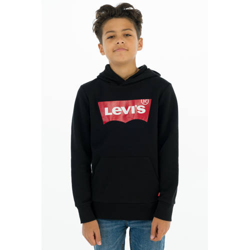 Levi's Kids hoodie met logo zwart afbeelding