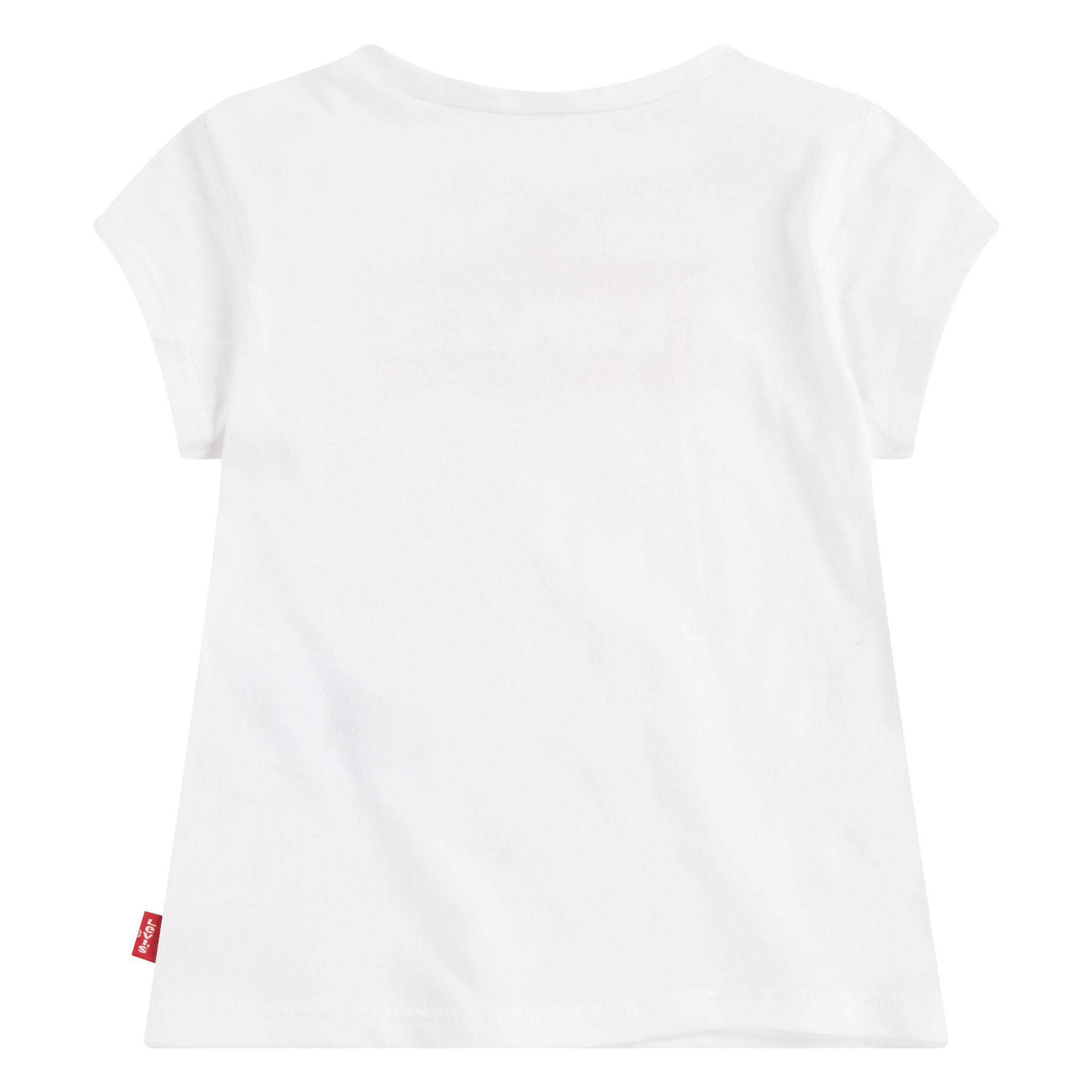 Levi’s® Kids T-shirt met logoprint in offwhite online kopen | P&C