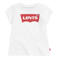 Levi's Kids T-shirt Batwing met logo wit