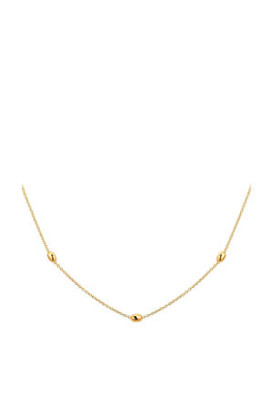 zilveren ketting goudkleurig