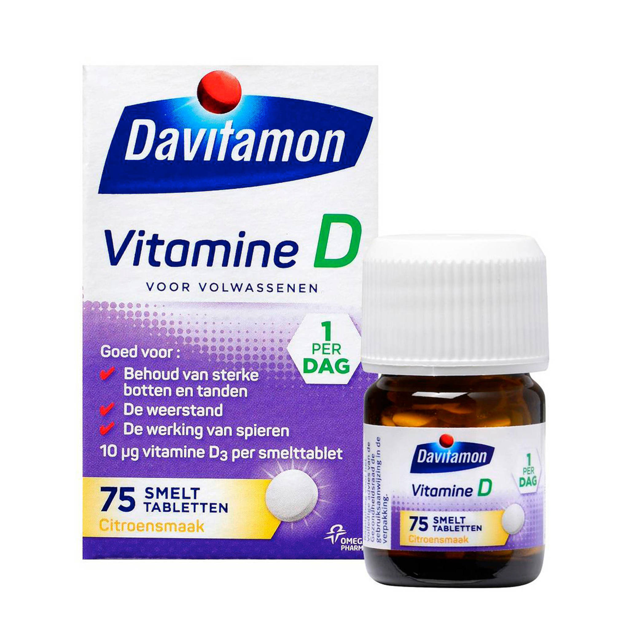 zuur Geschatte bijzonder Davitamon Vitamine D Volwassenen smelttabletten | wehkamp