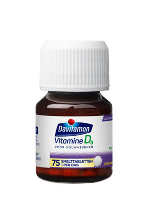 Vitamine D3 smelttabletten - 75 stuks