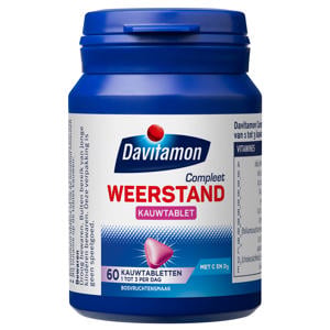 Compleet Weerstand kauwtabletten bosvrucht - 60 stuks