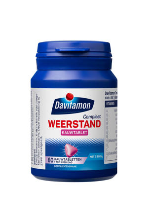 Compleet Weerstand kauwtabletten bosvrucht - 60 stuks