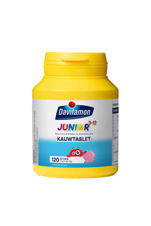 Junior 3+ kauwtabletten framboos - 120 stuks