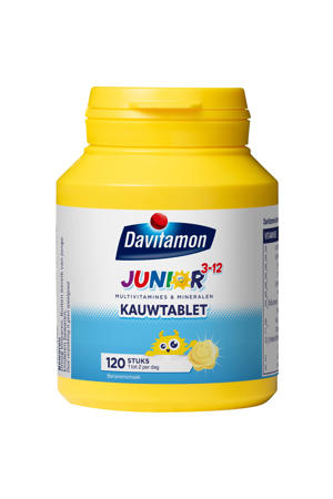 Junior 3+ kauwtabletten banaan - 120 stuks