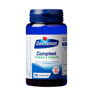 Compleet Omega-3 Visolie capsules - 70 stuks