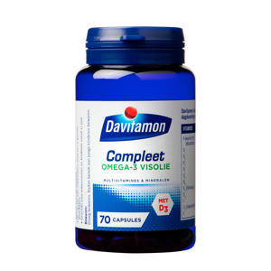 Compleet Omega-3 Visolie capsules - 70 stuks
