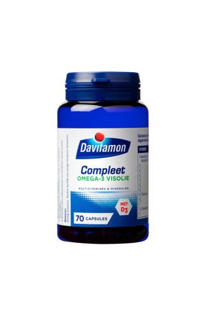 Compleet Omega-3 Visolie capsules - 70 stuks