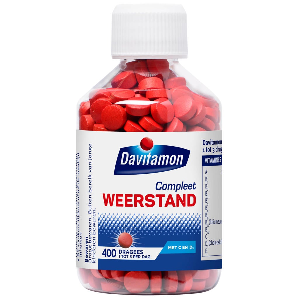 Davitamon Compleet Weerstand dragees - 400 stuks