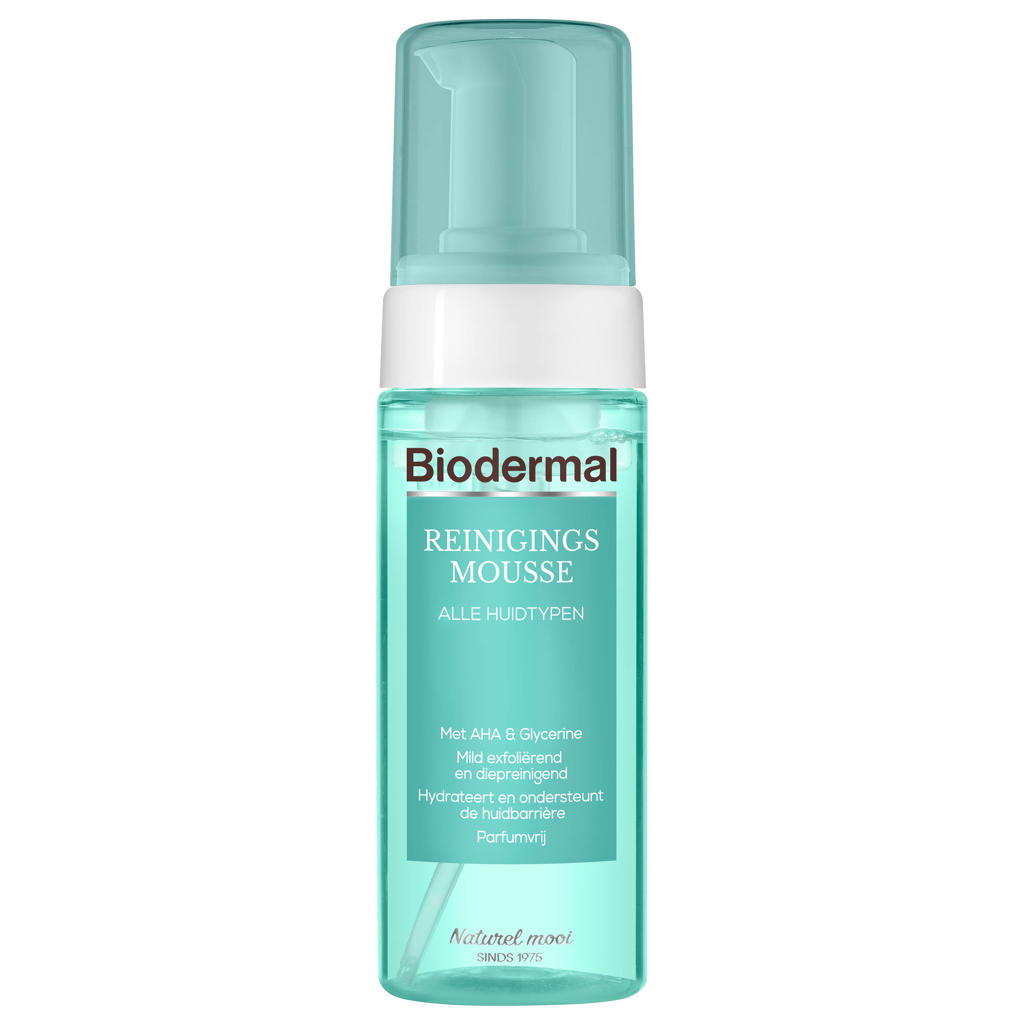 Biodermal Alle Huidtypen reinigingsmousse - 150 ml