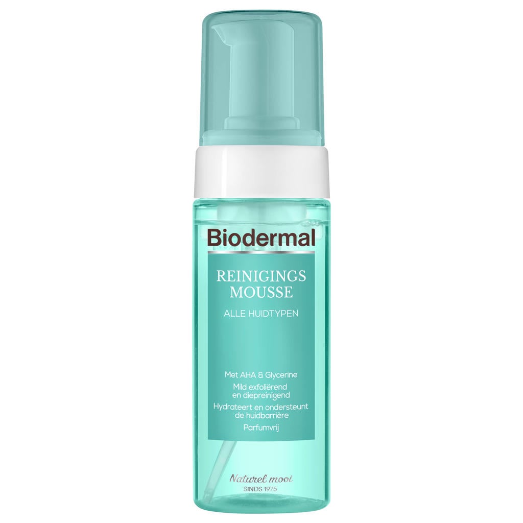 Biodermal Alle Huidtypen reinigingsmousse - 150 ml