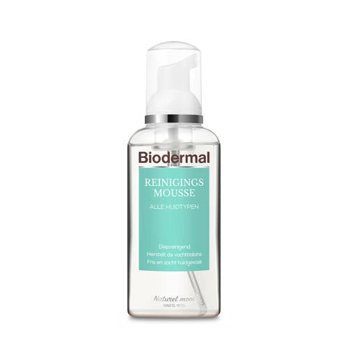 Biodermal Alle Huidtypen reinigingsmousse - 150 ml afbeelding