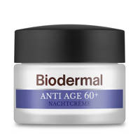 Biodermal Anti Age 60+ nachtcrème tegen huidveroudering - 50 ml