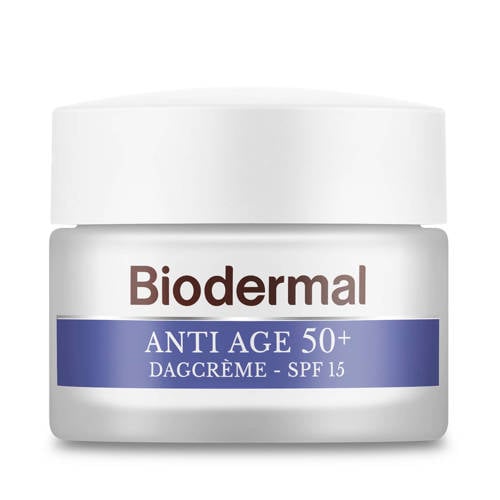Wehkamp Biodermal Anti Age 50+ dagcrème SPF15 - 50 ml aanbieding