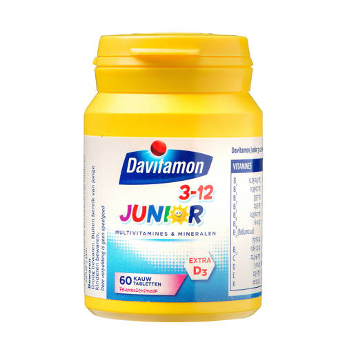 Davitamon Junior 3+ kauwvitamines