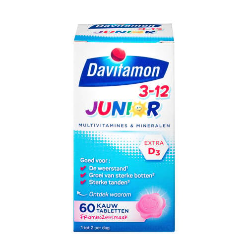 Davitamon Junior 3+ kauwvitamines