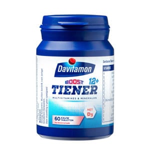 Tiener 12+ kauwtabletten aardbei - 60 stuks