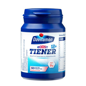 Tiener 12+ kauwtabletten aardbei - 60 stuks