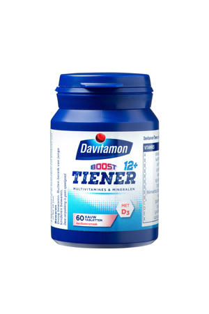 Tiener 12+ kauwtabletten aardbei - 60 stuks
