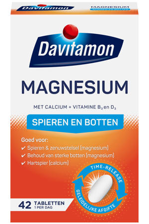 Magnesium Spieren & Botten tabletten - 42 stuks