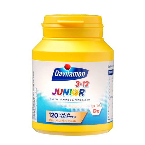 Davitamon Junior 3+ Kauwvitamines multifruit