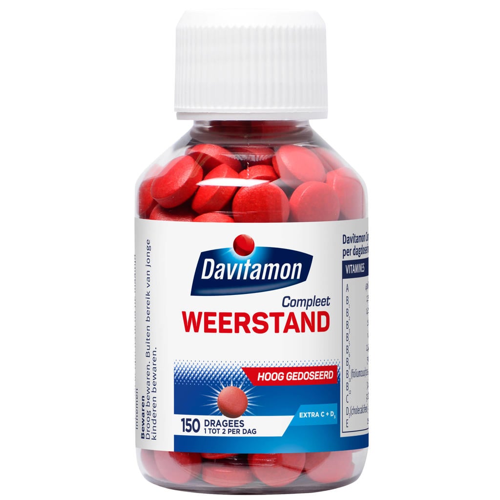 Davitamon Compleet Weerstand dragees - hoog gedoseerd - 150 stuks