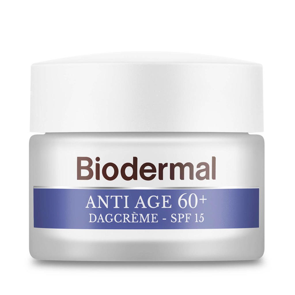 Biodermal Anti Age 60+ dagcrème tegen huidveroudering SPF15 - 50 ml
