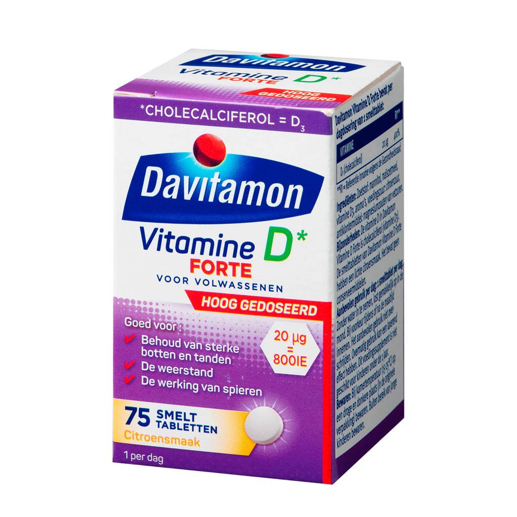 Dubbelzinnig statistieken Verbinding Davitamon Vitamine D3 | wehkamp