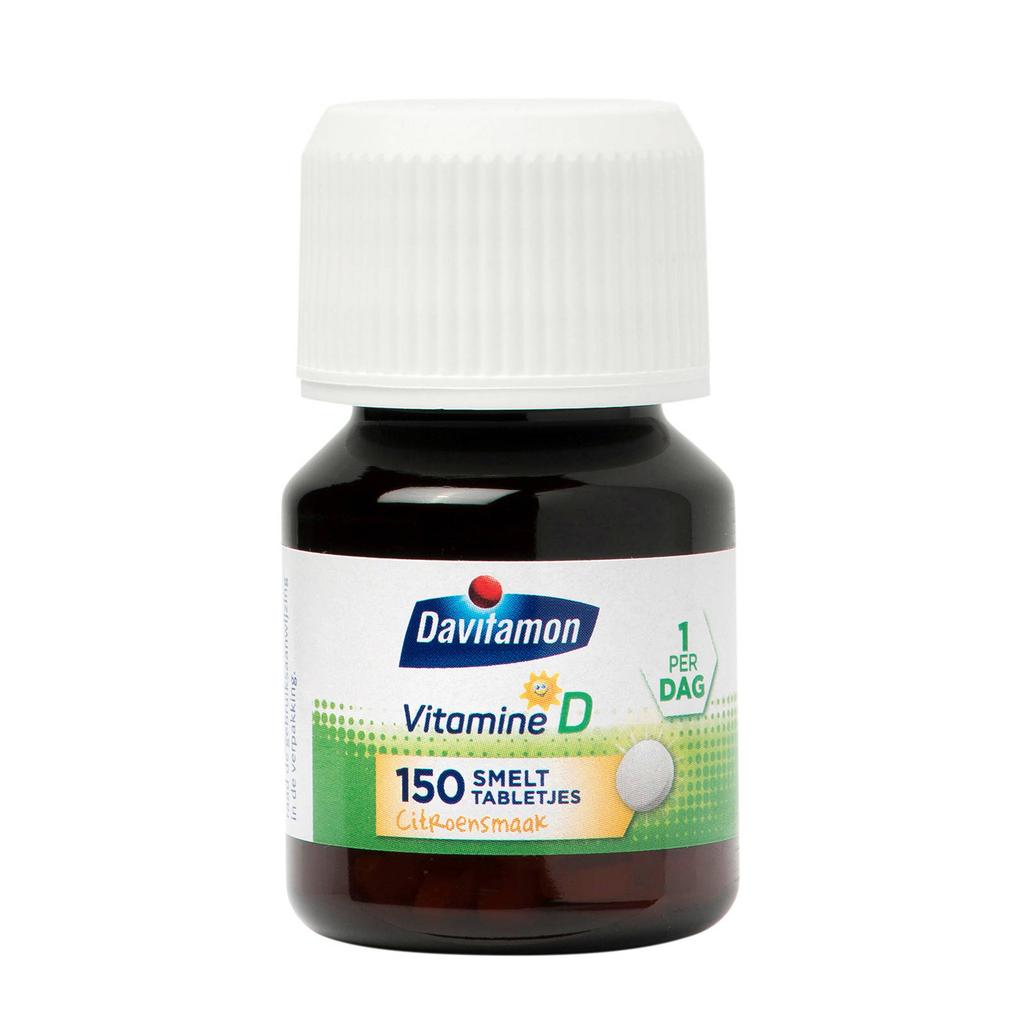 Davitamon Kind Vitamine D smelttabletten citroen - 150 stuks