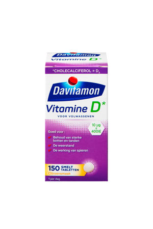 Vitamine D Volwassenen smelttabletten