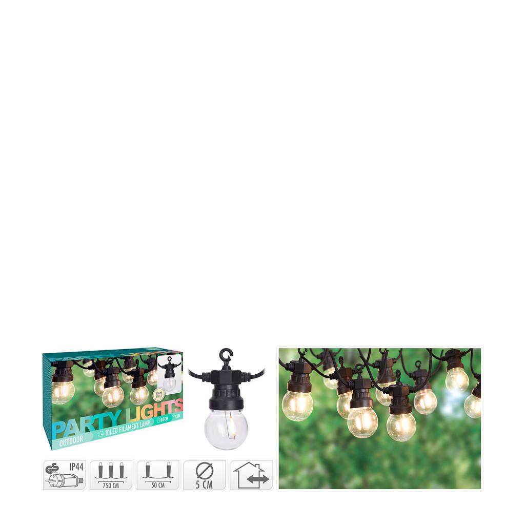 Pro Garden feestverlichting, 10 LED