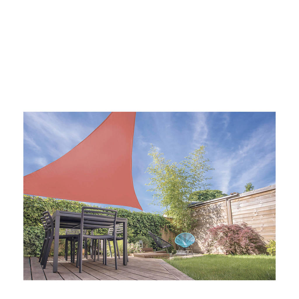 Pro Garden schaduwdoek driehoek terra (5m), Terra