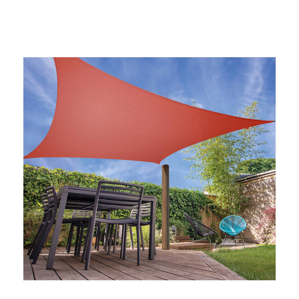 Pro Garden schaduwdoek vierkant terra (5m), Terra