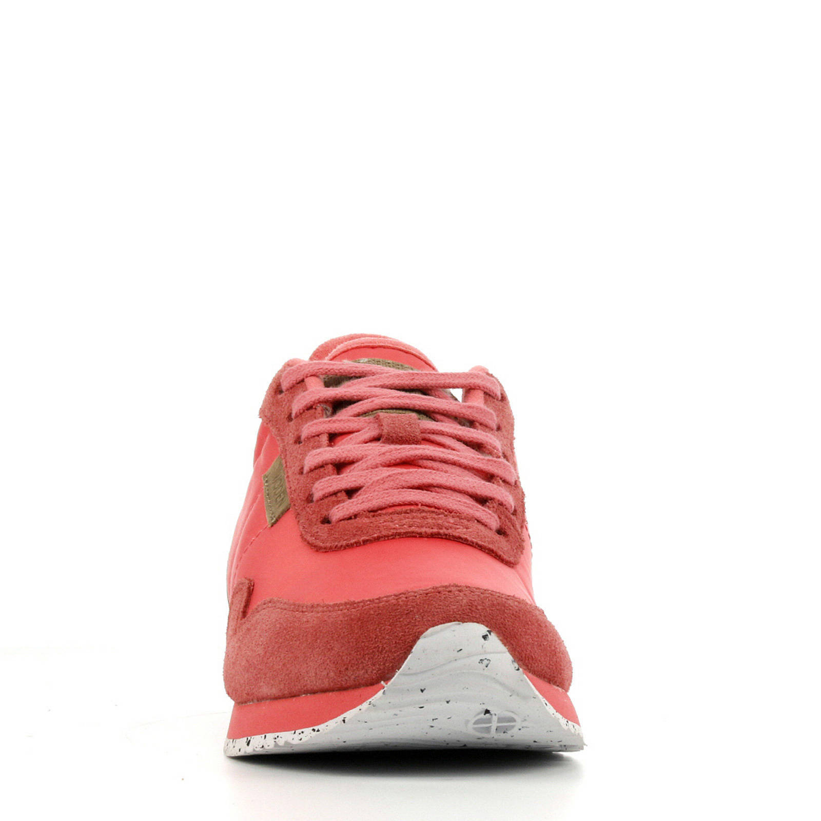 Woden Nora II sneakers koraalrood | wehkamp